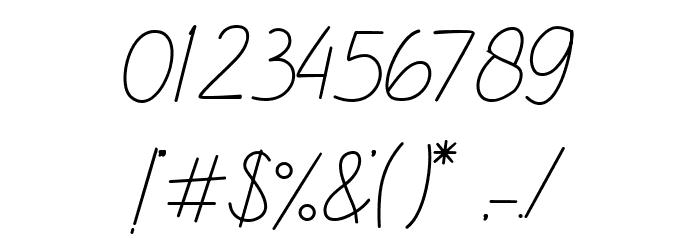 Caramella Bold Font OTHER CHARS