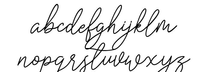 Caramella Bold Font LOWERCASE