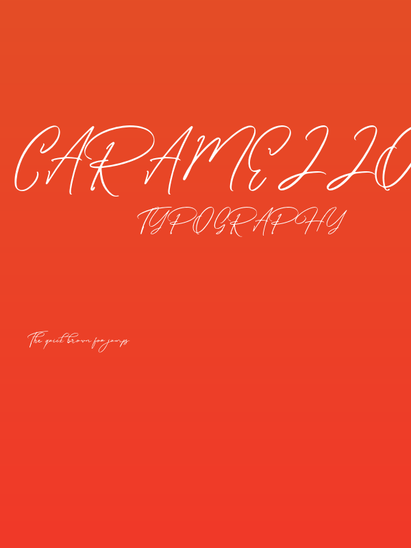 CaramelloFree Poster