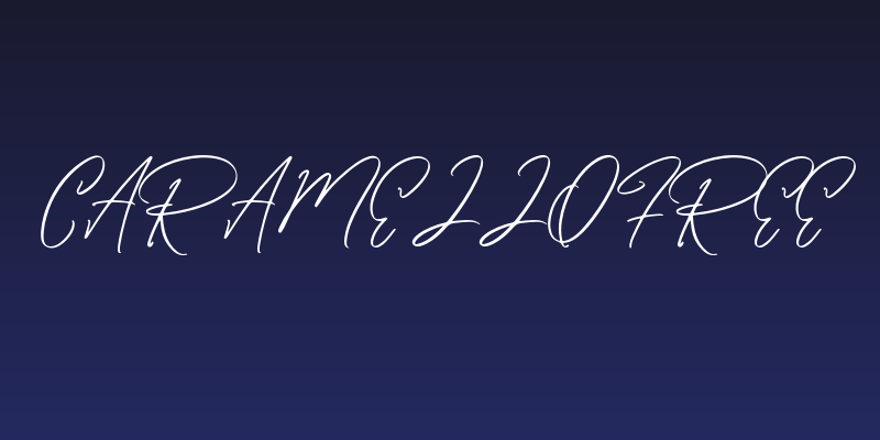 CaramelloFree Social Header