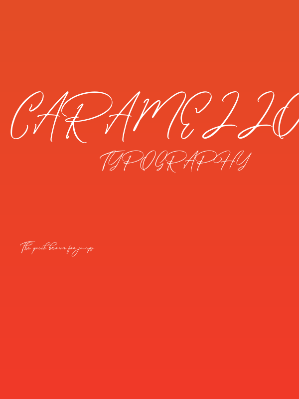 CaramelloFree Poster