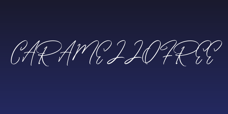 CaramelloFree Social Header