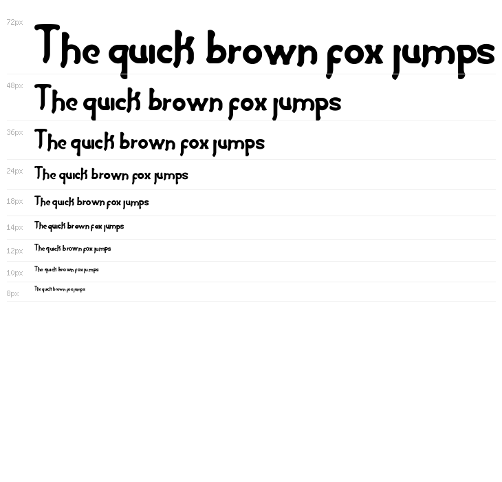 Caramelo Bold Waterfall