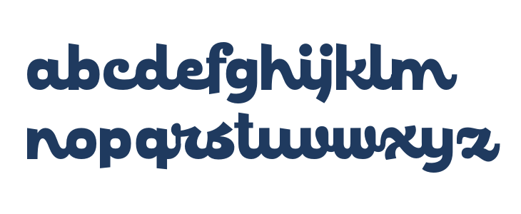 Caraphic Script PERSONAL USE Regular Lowercase