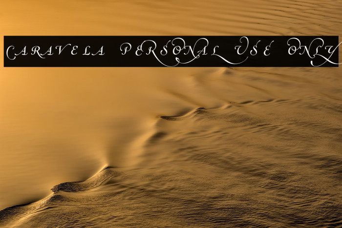 Caravela PERSONAL USE ONLY Example 1