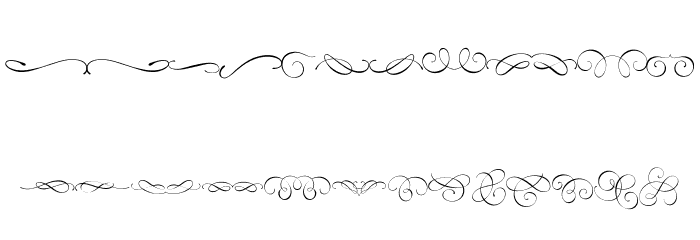 Caravela Swash PERSONAL USE Font LOWERCASE