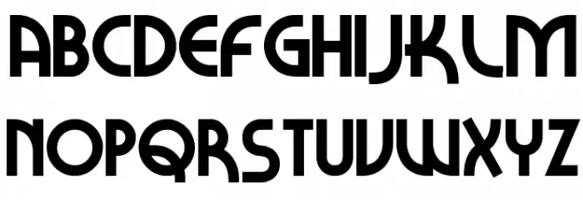 Caravel Font LOWERCASE