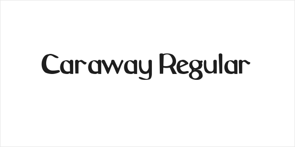 Caraway Regular Logo
