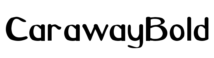 CarawayBold Font