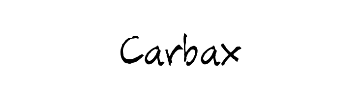 Carbax Font