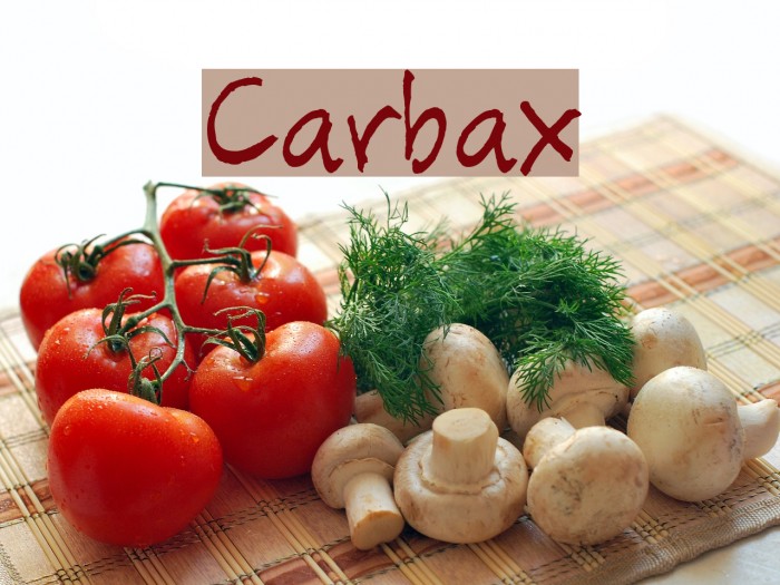 Carbax Font examples