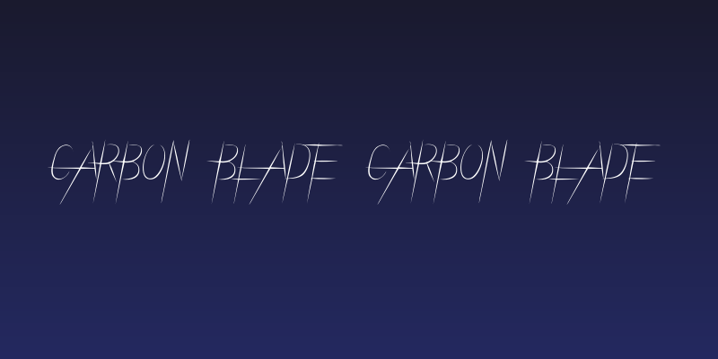 Carbon Blade Carbon Blade Social Header
