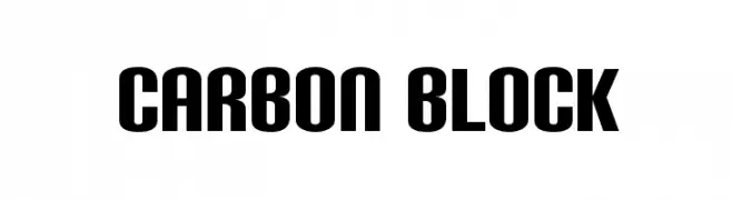 Carbon Block  免费字体下载