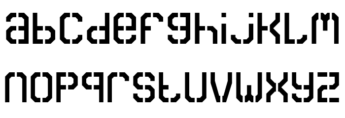 Carbon Mono Font LOWERCASE