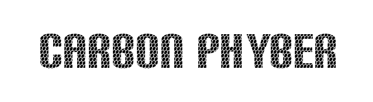 Carbon Phyber Font