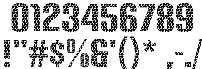 CarbonPhyber-Regular Font OTHER CHARS