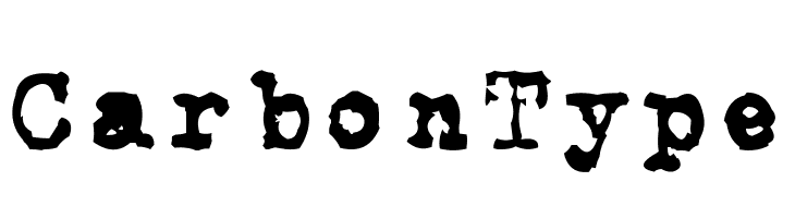 CarbonType Font