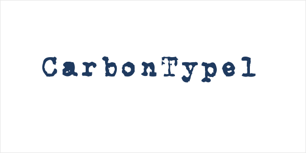 CarbonType1 Logo
