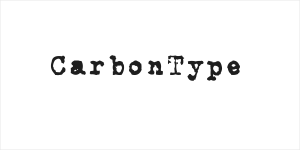 CarbonType Logo