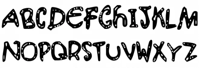 Carbonated Font Шрифта ВЕРХНИЙ