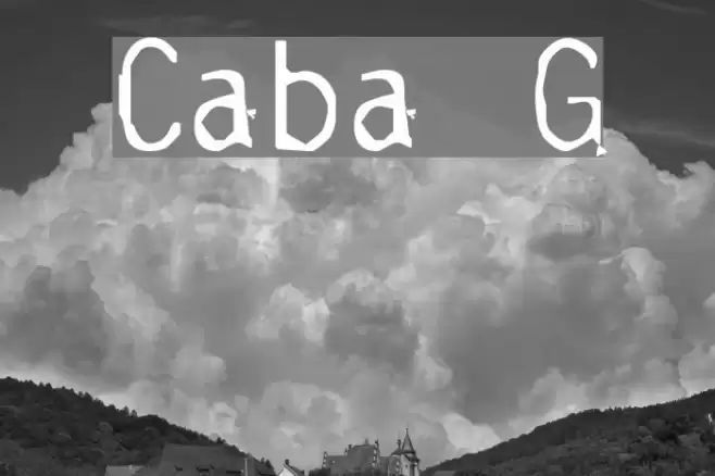 Carbonated Gothic Schriftart examples