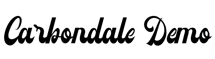 Carbondale Demo  免费字体下载
