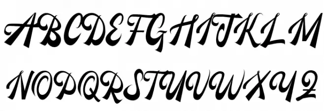 Carbondale Demo 字体 大写