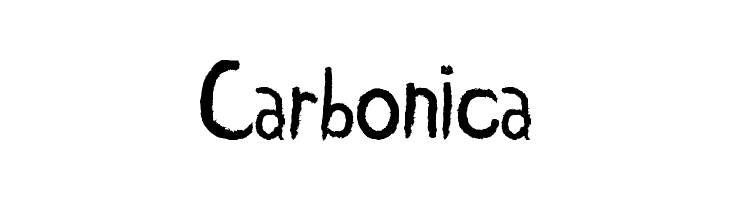 Carbonica  les polices de caractères gratuit tlcharger