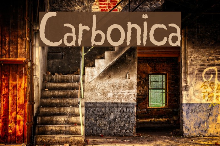 Carbonica Font examples