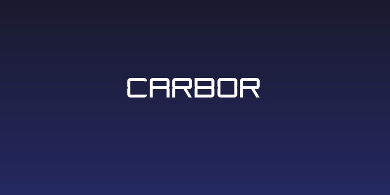 Carbor Social Header