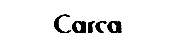 Carca  Frei Schriftart Herunterladen