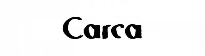 Carca  नि: शुल्क फ़ॉन्ट्स डाउनलोड