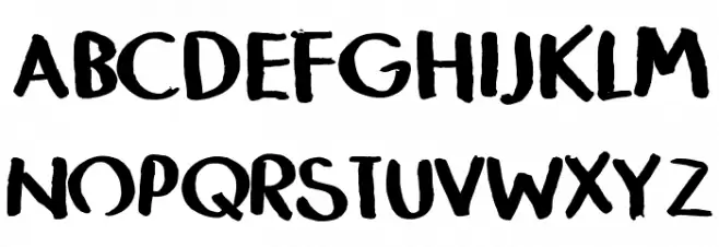 Carca Schriftart Groß