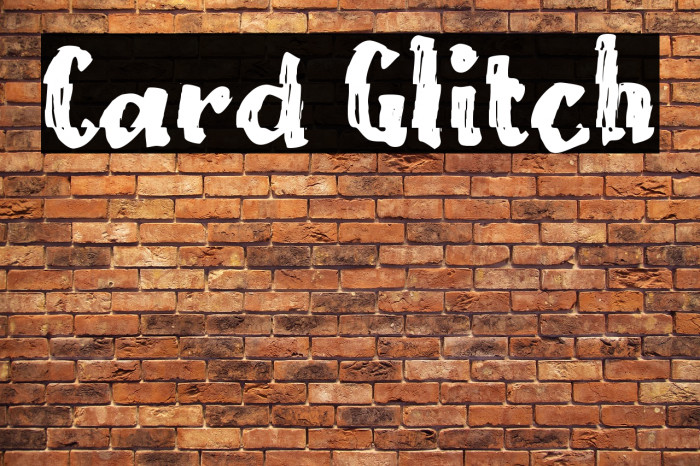 Card Glitch Example 2