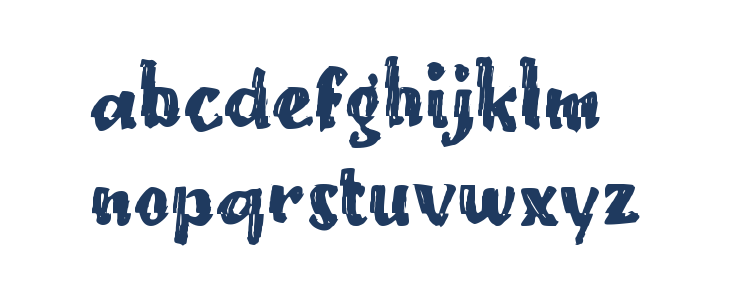 Card Glitch Lowercase