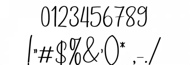 Cardamom Script Regular फ़ॉन्ट अन्य घर का काम