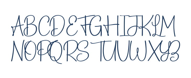 Cardamom Script Regular Uppercase