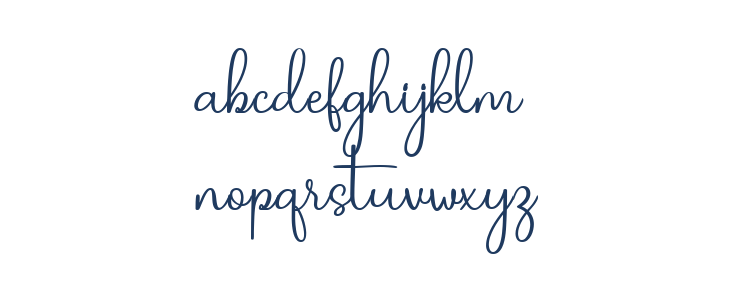 Cardamom Script Regular Lowercase