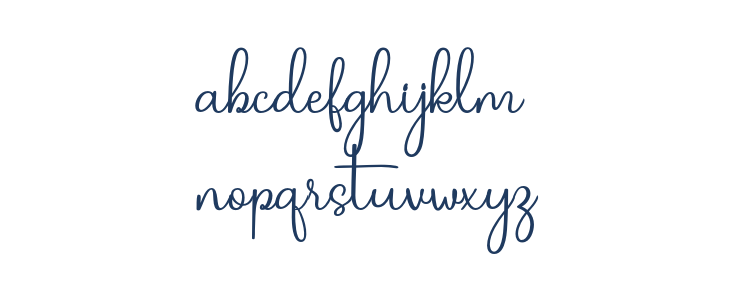 CardamomScript-Regular Lowercase