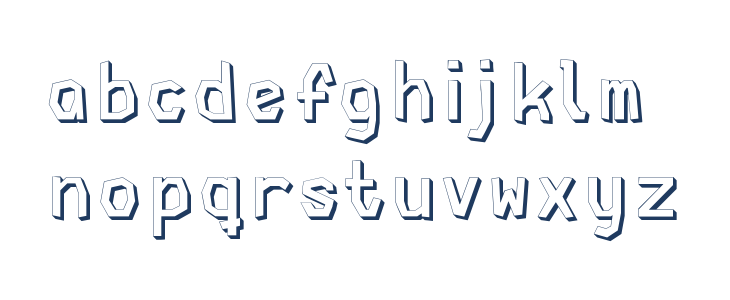 Cardboard Cutout Color Lowercase