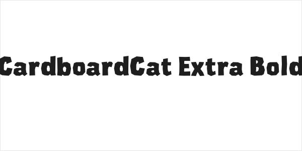CardboardCat Extra Bold Logo