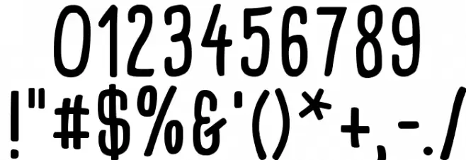 Cardenio Modern Bold Font OTHER CHARS