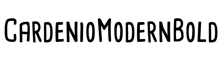 Cardenio Modern Bold  Descarca Fonturi Gratis