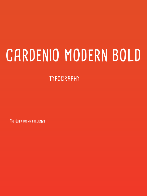 Cardenio Modern Bold Poster