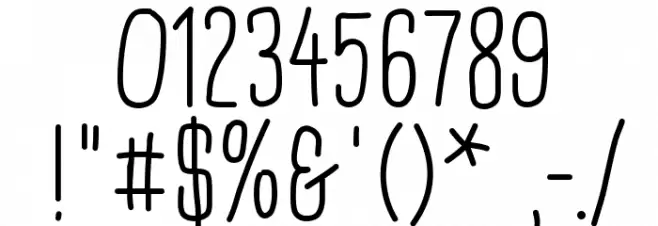 Cardenio Modern Font OTHER CHARS