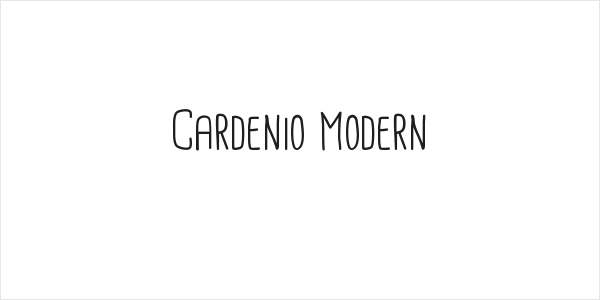 Cardenio Modern Logo