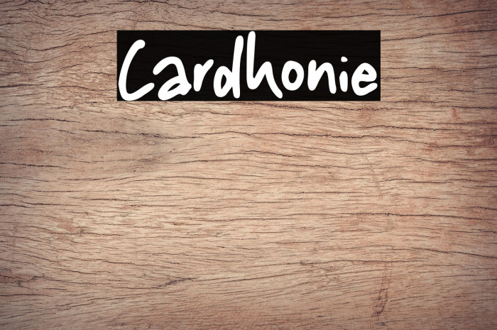 Cardhonie Example 2