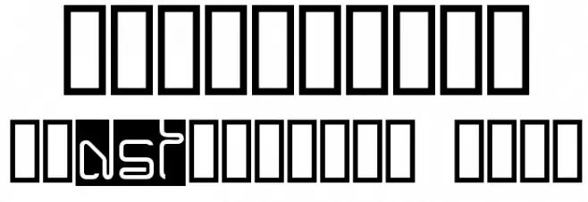 Cardiff Font OTHER CHARS