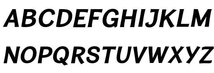 CardiganTitlingRg-BoldItalic Font LOWERCASE