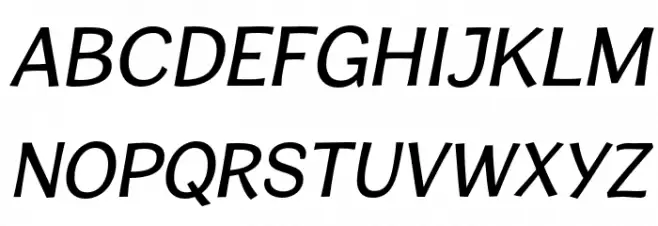 CardiganTitlingRg-Italic फ़ॉन्ट अपरकेस